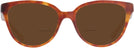 Square Caramel Tortoise Coach 6234U Bifocal Reading Sunglasses View #2