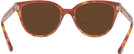 Square Caramel Tortoise Coach 6234U Bifocal Reading Sunglasses View #4