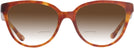 Square Caramel Tortoise Coach 6234U w/ Gradient Bifocal Reading Sunglasses View #2