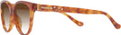 Square Caramel Tortoise Coach 6234U w/ Gradient Bifocal Reading Sunglasses View #3