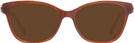 Butterfly Milky Hazelnut Coach 6246U Progressive Reading Sunglasses View #2