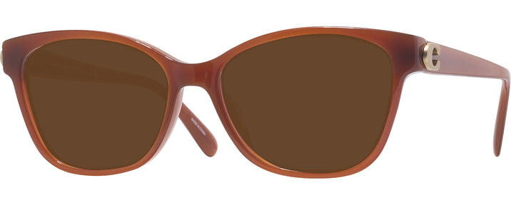 Butterfly Milky Hazelnut Coach 6246U Progressive Reading Sunglasses View #1
