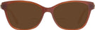 Butterfly Milky Hazelnut Coach 6246U Bifocal Reading Sunglasses View #2