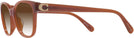 Butterfly Milky Hazelnut Coach 6246U w/ Gradient Bifocal Reading Sunglasses View #3