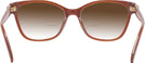 Butterfly Milky Hazelnut Coach 6246U w/ Gradient Bifocal Reading Sunglasses View #4