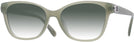 Butterfly Milky Moss Coach 6246U w/ Gradient Progressive Reading Sunglasses View #1