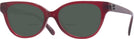 Square Milky Burgundy Coach 6247U Bifocal Reading Sunglasses View #1
