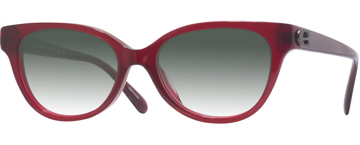 Square Milky Burgundy Coach 6247U w/ Gradient Progressive Reading Sunglasses View #1
