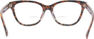 Butterfly Amber Tortoise/orange Floral Coach 6249U Bifocal View #4