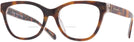 Butterfly Amber Tortoise/orange Floral Coach 6249U Bifocal View #1