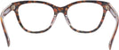 Butterfly Amber Tortoise/orange Floral Coach 6249U Progressive No-Lines View #4