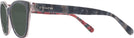 Butterfly Black Tortoise/pink Floral Coach 6249U Bifocal Reading Sunglasses View #3