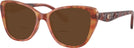 Cat Eye Caramel Tortoise Coach 6255U Bifocal Reading Sunglasses View #1