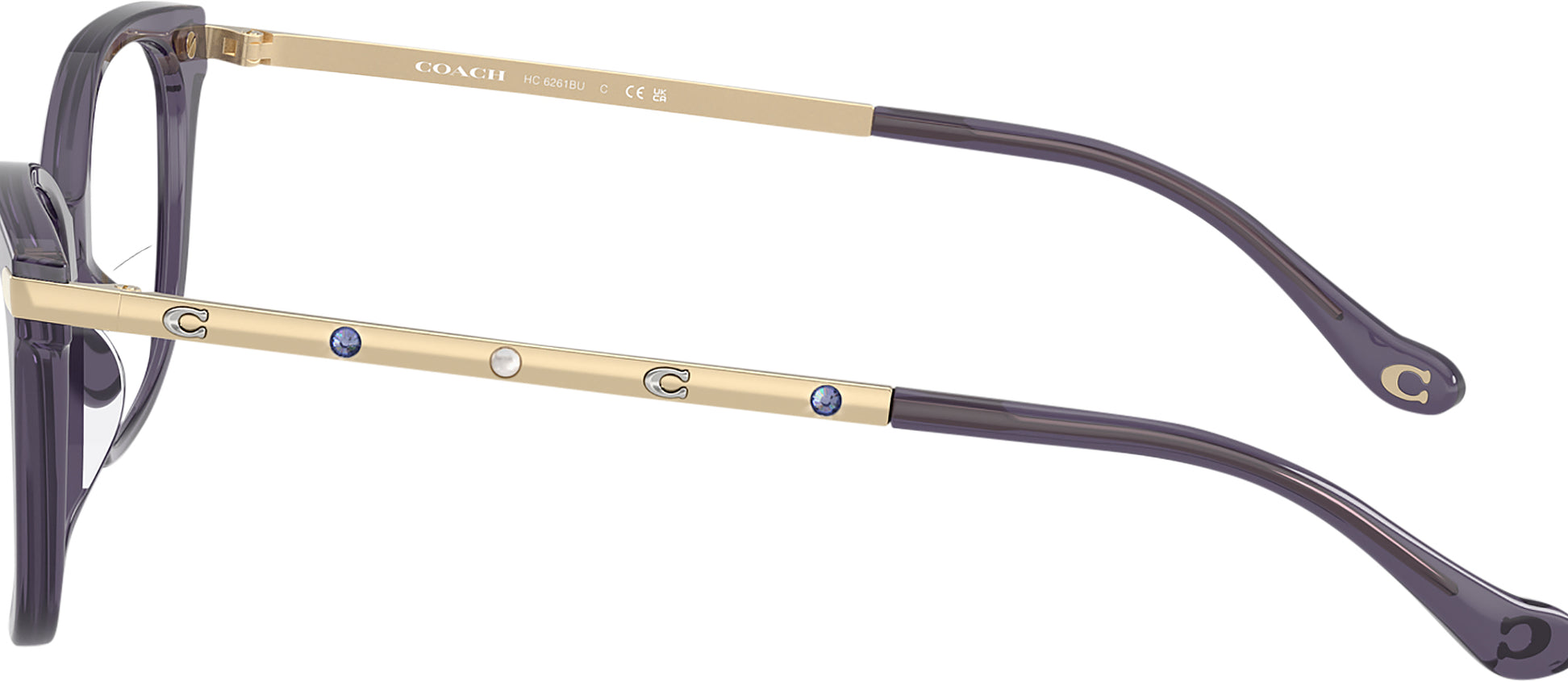 Milky Eggplant Coach 6261BU Bifocal