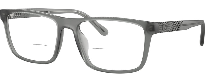 Rectangle Matte Transparent Dark Stone Coach 6263U Bifocal View #1