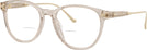 Round Transparent Sand Coach 6265U Bifocal View #1