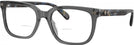 Square Transparent Grey Coach 6266U Bifocal View #1