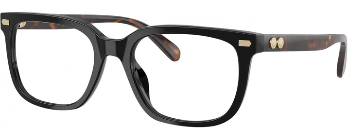 Square Black Coach 6266U Single Vision Full Frame View #1