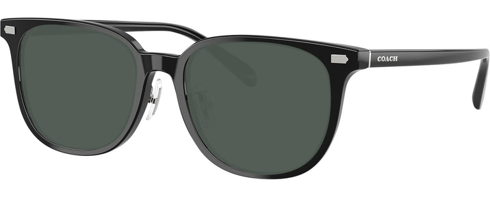 Square Black Coach 6269D Progressive Reading Sunglasses View #1