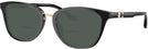 Square Black Coach 6272U Bifocal Reading Sunglasses View #1