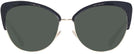 Cat Eye Black/shiny Light Gold Coach 7110 Progressive No Line Reading Sunglasses View #2