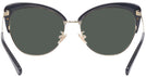 Cat Eye Black/shiny Light Gold Coach 7110 Progressive No Line Reading Sunglasses View #4