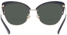 Cat Eye Black/shiny Light Gold Coach 7110 Bifocal Reading Sunglasses View #4