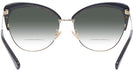 Cat Eye Black/shiny Light Gold Coach 7110 w/ Gradient Bifocal Reading Sunglasses View #4