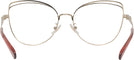 Cat Eye,Oversized Shiny Light Gold/nutmeg Coach 7162 Progressive No-Lines View #4