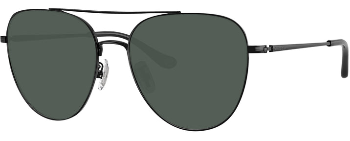 Aviator Shiny Black Coach 7182 Progressive Reading Sunglasses View #1