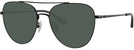 Aviator Shiny Black Coach 7182 Progressive Reading Sunglasses View #1