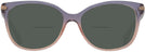 Square SHIMMER VIOLET PEACH GRADIENT Coach 8132 Bifocal Reading Sunglasses View #2