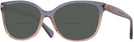 Square SHIMMER VIOLET PEACH GRADIENT Coach 8132 Bifocal Reading Sunglasses View #1