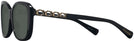 Rectangle Black Coach 8286 Progressive Reading Sunglasses View #3