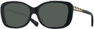 Rectangle Black Coach 8286 Progressive Reading Sunglasses View #1