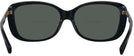 Rectangle Black Coach 8286 Bifocal Reading Sunglasses View #4