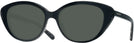 Cat Eye Black Glitter Coach 8288 Progressive Reading Sunglasses View #1