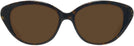 Cat Eye Tortoise Glitter Coach 8288 Progressive Reading Sunglasses View #2