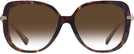 Oversized Dark Tortoise Coach 8320 w/ Gradient Progressive Reading Sunglasses View #2