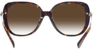 Oversized Dark Tortoise Coach 8320 w/ Gradient Progressive Reading Sunglasses View #4