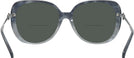 Oversized Grey Tortoise Coach 8320 Bifocal Reading Sunglasses View #4