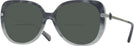 Oversized Grey Tortoise Coach 8320 Bifocal Reading Sunglasses View #1