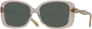 Oversized Transparent Grey Coach 8334U Bifocal Reading Sunglasses View #1