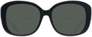 Butterfly Black Coach 8363U Bifocal Reading Sunglasses View #2