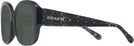 Butterfly Black Coach 8363U Bifocal Reading Sunglasses View #3
