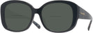 Butterfly Black Coach 8363U Bifocal Reading Sunglasses View #1