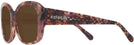 Butterfly Petal Tortoise Coach 8363U Bifocal Reading Sunglasses View #3