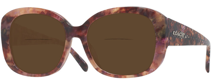  Petal Tortoise Coach 8363U Bifocal Reading Sunglasses View #1