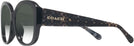 Butterfly Black Coach 8363U w/ Gradient Progressive Reading Sunglasses View #3
