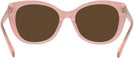 Cat Eye Milky Pink/transparent Pink Coach 8365U Progressive Reading Sunglasses View #4